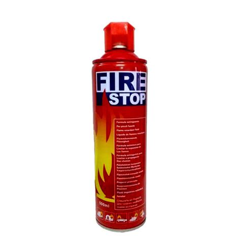 The key to putting out a fire with an extinguisher. ECO Fire Stop Aluminum Flame Retardant Fuild Portable Fire ...