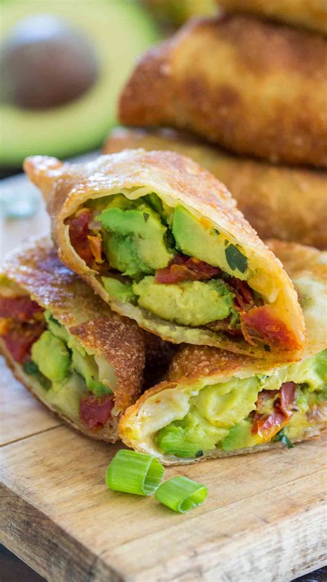 Bake in the preheated oven until entire egg is cooked through, about 15 minutes. Cheesecake Factory Avocado Egg Rolls Copycat [Video ...