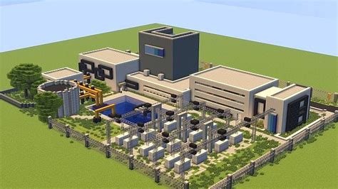 Factory Minecraft Schematic Telegraph