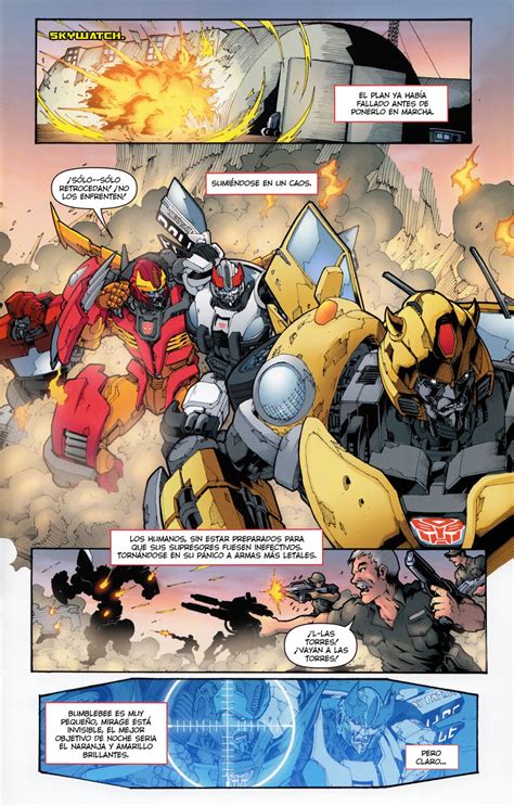 Mundo Transformer Fin Del Primer Comic Transformers Ongoing