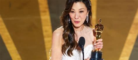 Michelle Yeoh Honored Her Mom By Bringing Her Oscar Back Home To