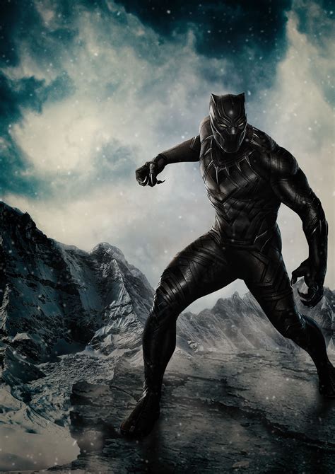 Black Panther Movie Poster Black Panther Movie Poster Black Panther