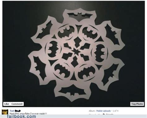 Batman Snowflake Win Nerd Christmas Snowflakes Snowflake Template