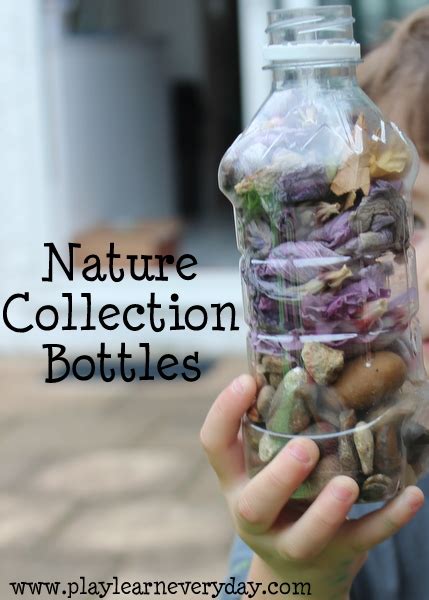 Nature Collection Bottles Play And Learn Every Day