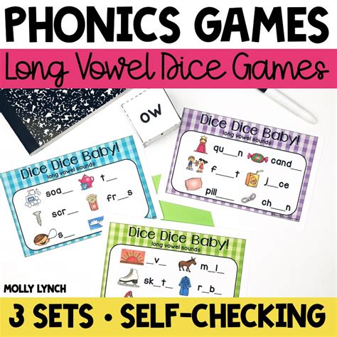 Long Vowel Phonics Game Shop Lucky Learning With Molly Lynch