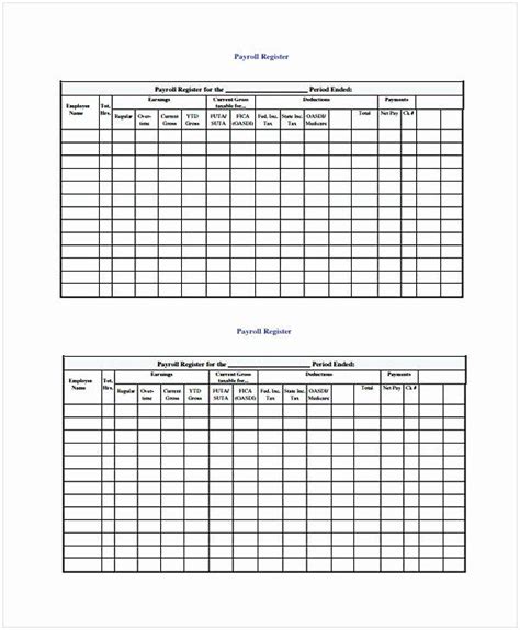 Employee Payroll Ledger Template Awesome Excel Payroll Template