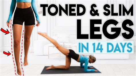 Toned And Slimmer Legs In Days Lose Leg Fat Minute Workout