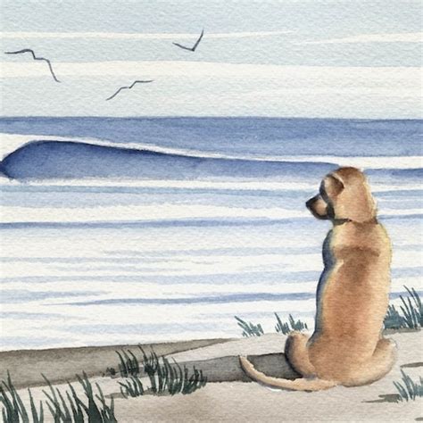 Labrador Retriever Art Print By Artist Dj Rogers Etsy