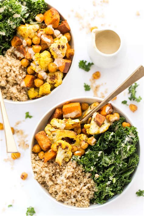 Curry Roasted Vegetable Quinoa Bowls Simply Quinoa