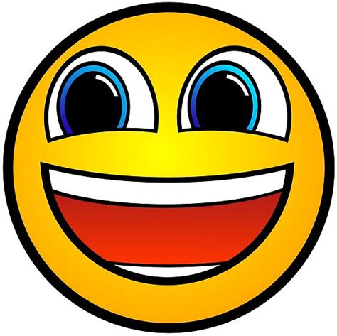 Super Happy Mr Smiley Emoji Posters By Amagicaljourney Redbubble