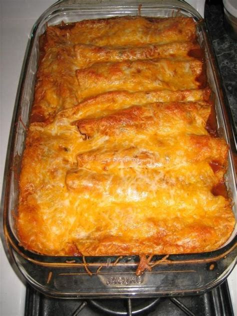 For great tasting enchiladas with homemade sauce, you have to try this one! Beef Enchiladas | Beef enchilada recipe, Mexican dishes ...