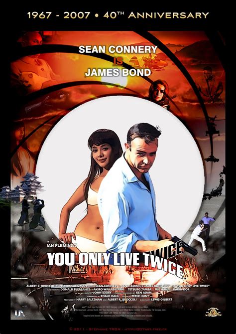 You Only Live Twice James Bond Movie Poster