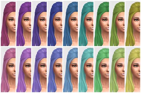 Sims 4 More Hair Colors Designnpt