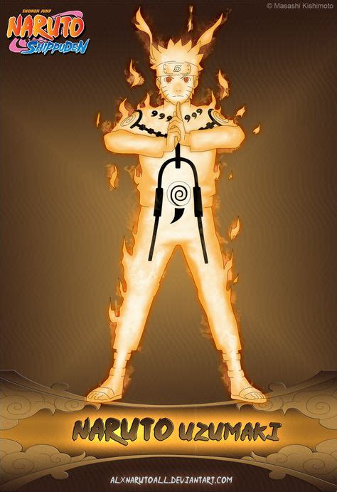 Naruto Uzumaki 9 Tails Chakra By Alxnarutoall