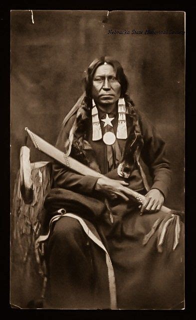 Brulé Chief White Thunder 1880 Native American Warrior Native American
