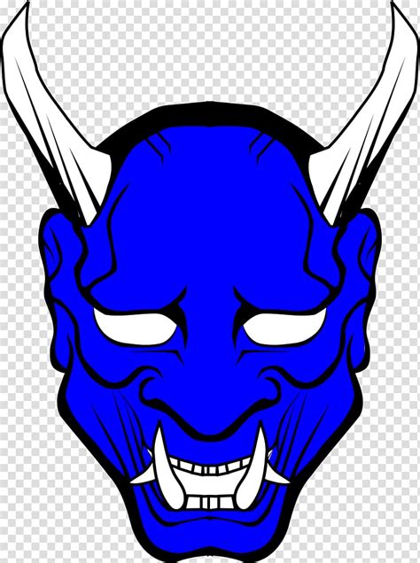 Oni Mask Devil Transparent Background PNG Clipart HiClipart