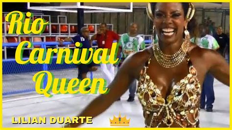 Breathtaking Afro Brazilian Carnival Diva Lilian Duarte At Rio Carnival