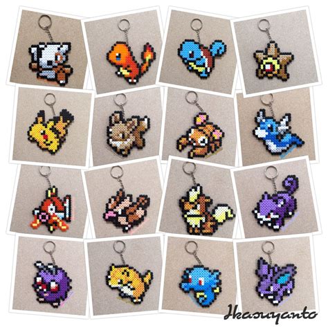 Pokemon Keychains Made This For My Daughter S Birthday To Be Shared