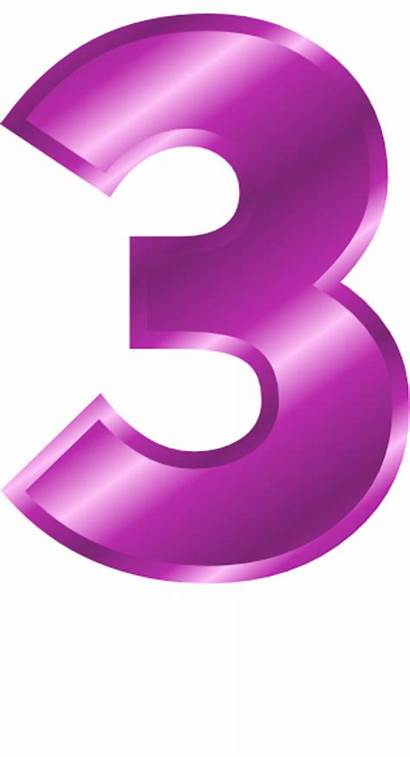 Purple Number Metal Numbers Transparent Signs Symbol