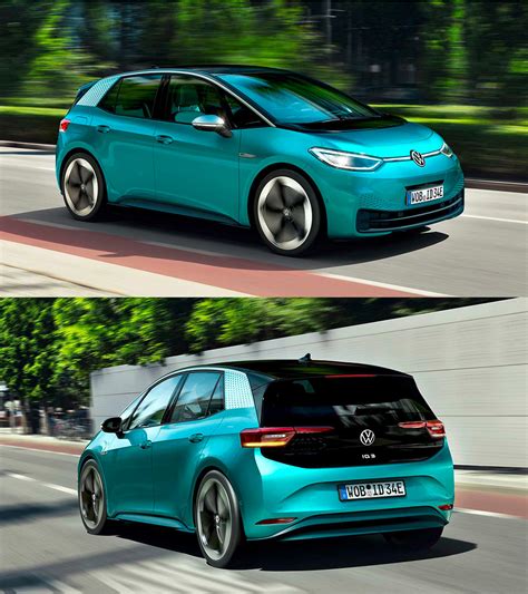 Volkswagen Id3 Revealed Is An All Electric Hatchback With A 342 Mile