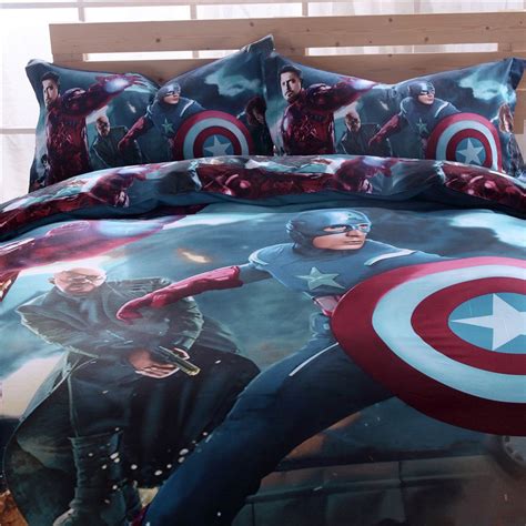 A teenager bedroom is his small corner of the universe, decorated the way he likes. Superhero Bedding Set For Teen Boys Bedroom | EBeddingSets