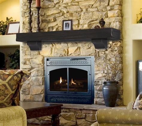 The Shenandoah Fireplace Shelf Mantel Traditional Fireplace Mantel