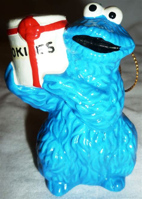 Collectible Muppets Sesame Street Cookie Monster Christmas Tree Ornament