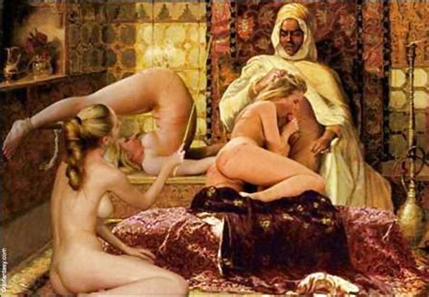 Arab And Berber Moor Paintings Slaves And The Harem Hot Sex Picture