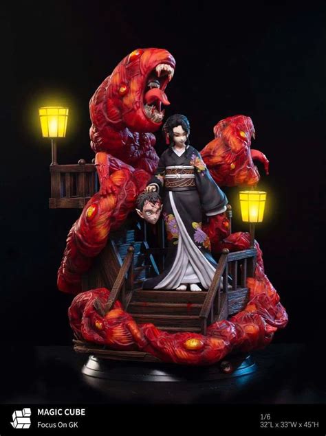 Possessing the grand total of seven hearts and five brains, these extra organs seemingly are largely responsible. 1/6 Scale Kibutsuji Muzan - Demon Slayer: Kimetsu no Yaiba ...
