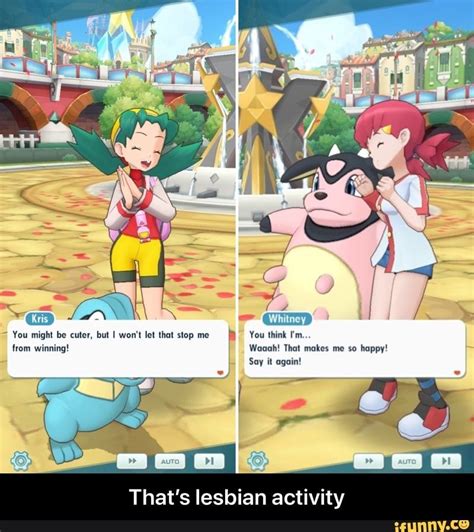 Thats Lesbian Activity Pokemon Memes Pokemon Pokemon Funny