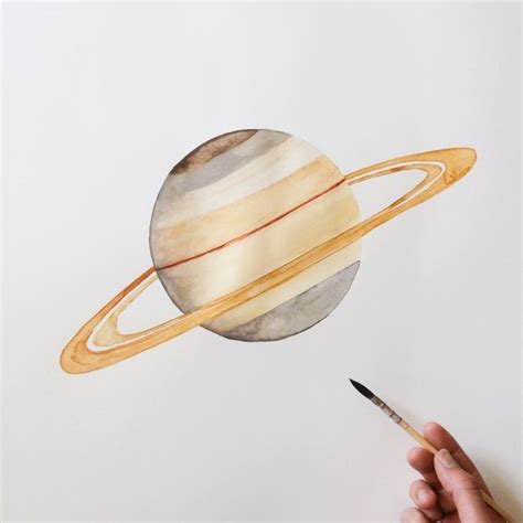 Saturn This Morning Saturn Art Planet Drawing Saturn
