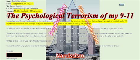 Norways Pgs Corporate Governance And The Psychological Terrorism Of My