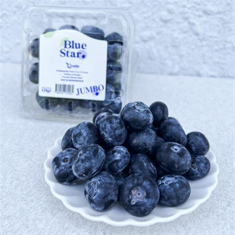 Bluestar Jumbo Blueberries 2 X 125g Packs Fresh Collective