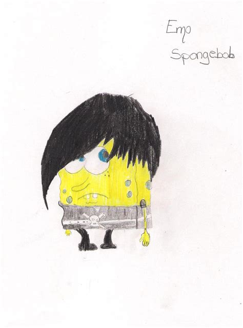 Emo Spongebob By Mellow234 On Deviantart