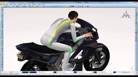 Virtual Ergonomics In Motorcycle Design Youtube