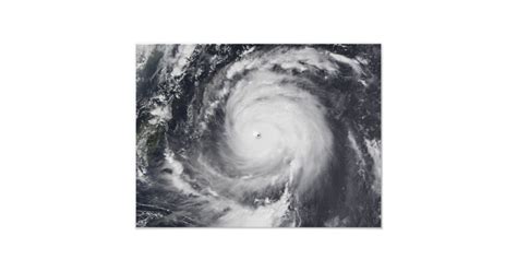 Typhoon Maemi In The Western Pacific Ocean Photo Print Zazzle