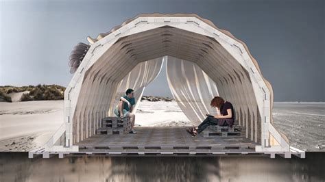 Tu Delft Arch Students Developed Sustainable Euro Pallet Pavilion