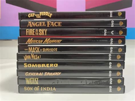 Warner Brothers Wb Archive Collection Dvd Lot 10 Noir Adventure Comedy