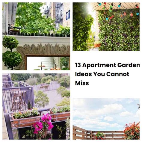 13 Apartment Garden Ideas You Cannot Miss Sharonsable