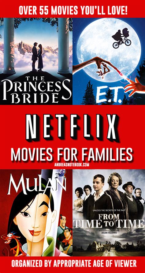 It's not too often family films highlight that. Netflix Movies for Families - Andrea's Notebook