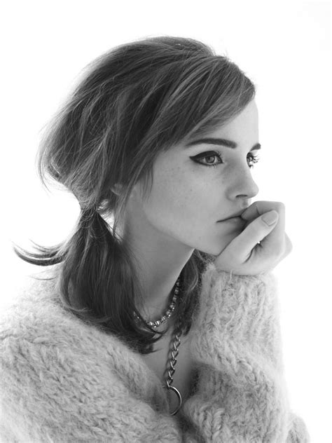 Emma Watson Two New Outtakes Of Emma Watson For Elle Us 2014
