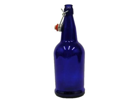 Ez Cap Bottles W Swing Tops 16 Oz Cobalt Home Brewing Bottle Kombucha Bottles