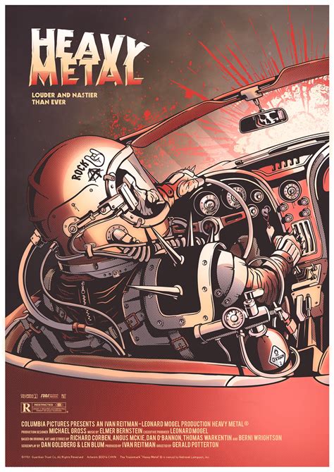Heavy Metal Fan Art Poster For Heavy Metal Follow Me On F Flickr