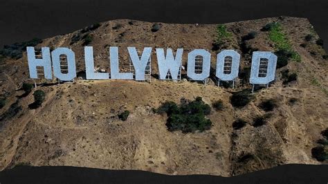 Hollywood Sign Los Angeles Download Free 3d Model By Archéomatique