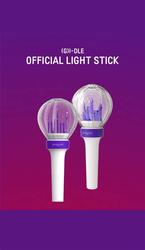 Gidle Gi Dle Official Light Stick Kpopowopl Albumy Kpop Cd