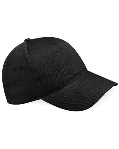 Beechfield Headwear Beechfield B15 Ultimate 5 Panel Baseball Cap Black