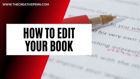 How To Edit Your Book And The Different Kinds Of Professional Editors