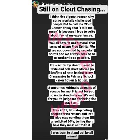 Nigerians Dont Know What Clout Chasing Means Thats Why They Think I