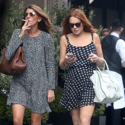 Lindsay Lohan Still Smoking