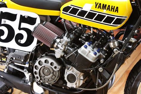 Tz750 Flat Track Engines Yamaha Tracker Motorcycle Racer